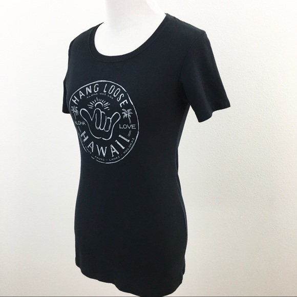 Island Girl | Hang Loose Hawaii Tee - Picture 3 of 7